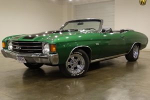 1972, Chevrolet, Chevy, Chevelle, Convertible, Green, Classic, Cars