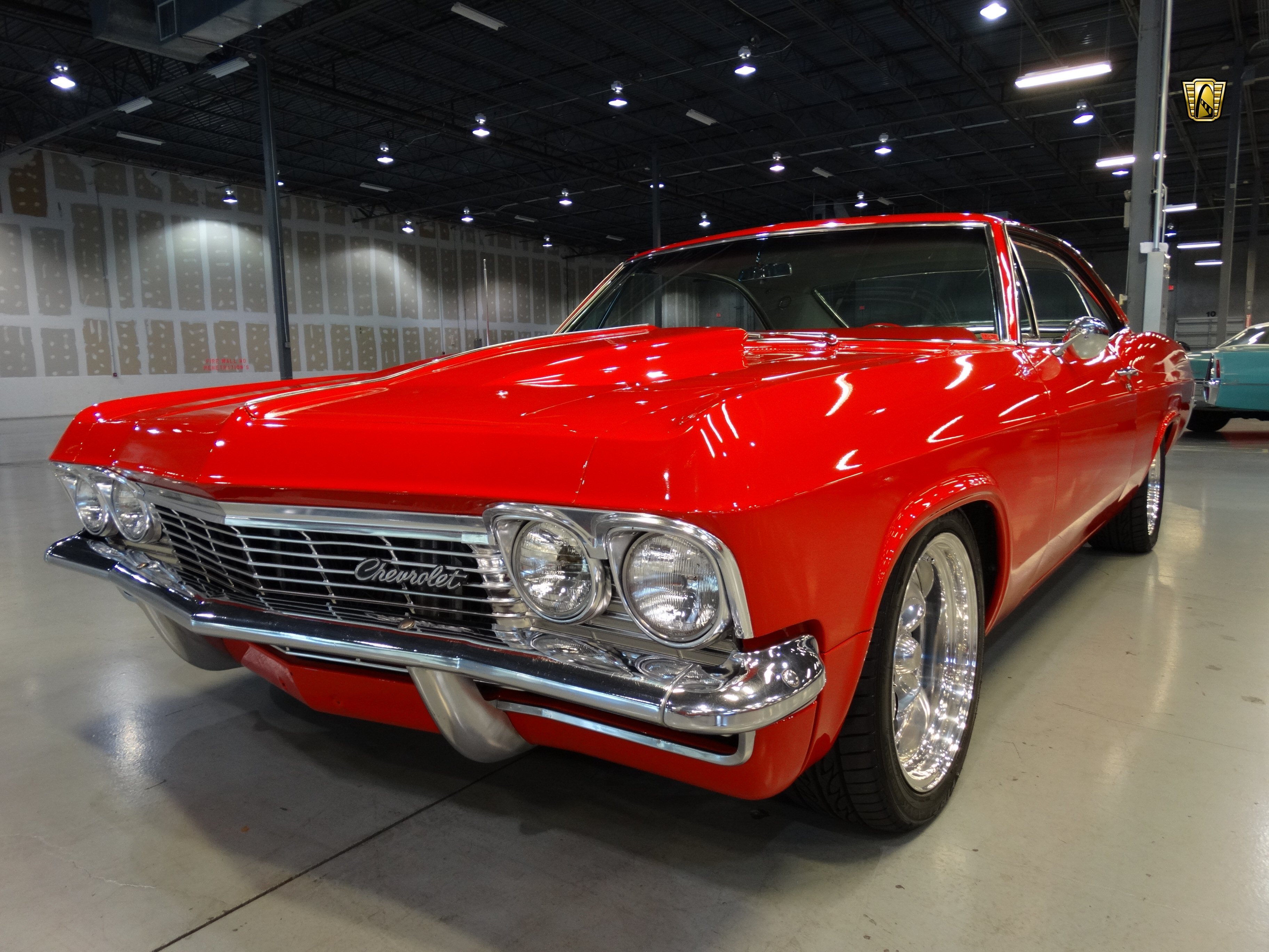 1965, Chevrolet, Chevy, Red, Impala, Classic, Cars Wallpaper