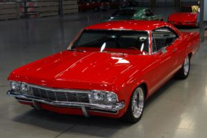 1965, Chevrolet, Chevy, Red, Impala, Classic, Cars