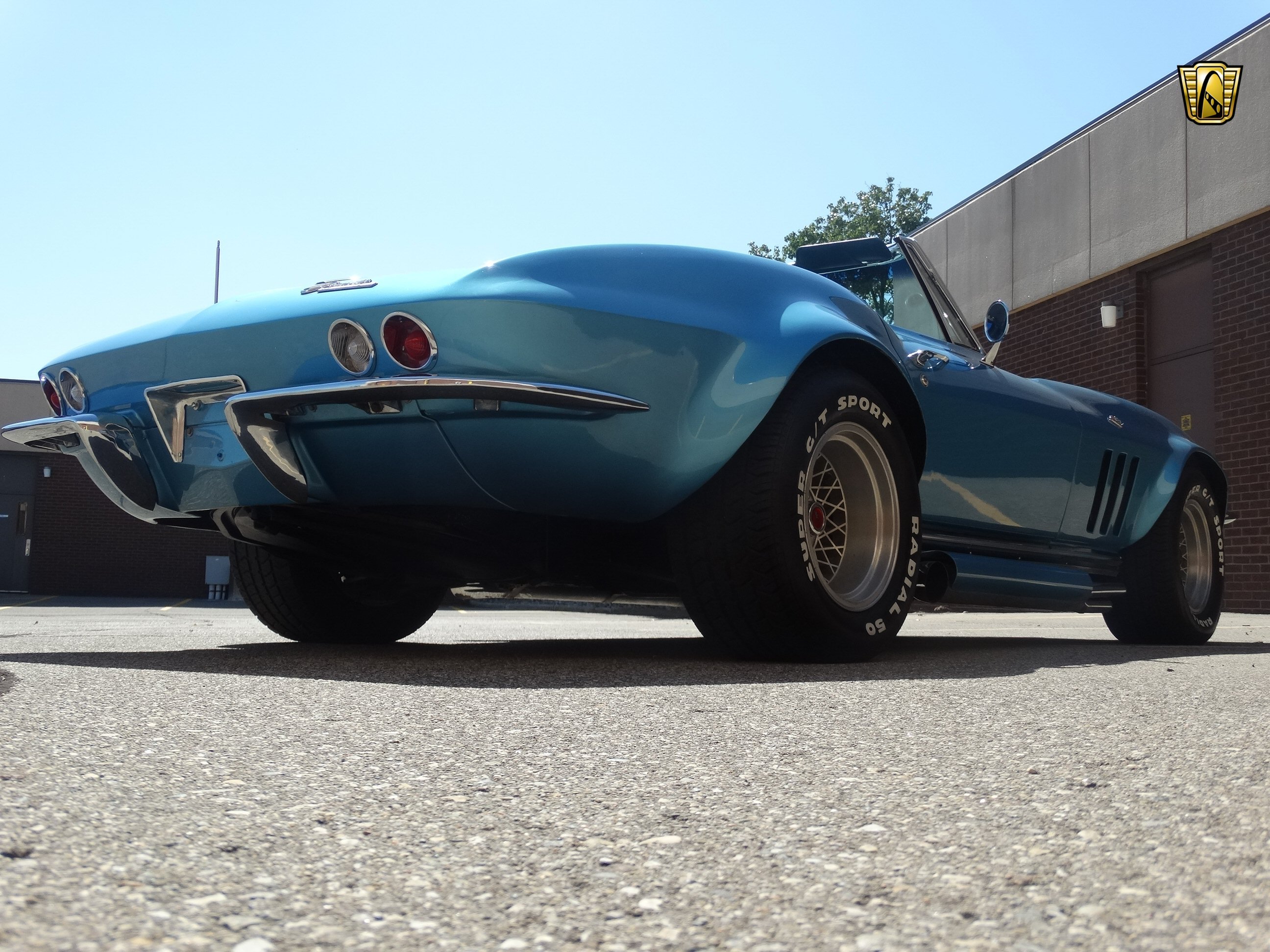 1965,  c2 , Chevrolet, Chevy, Blue, Corvette, Convertible, Classic, Cars Wallpaper
