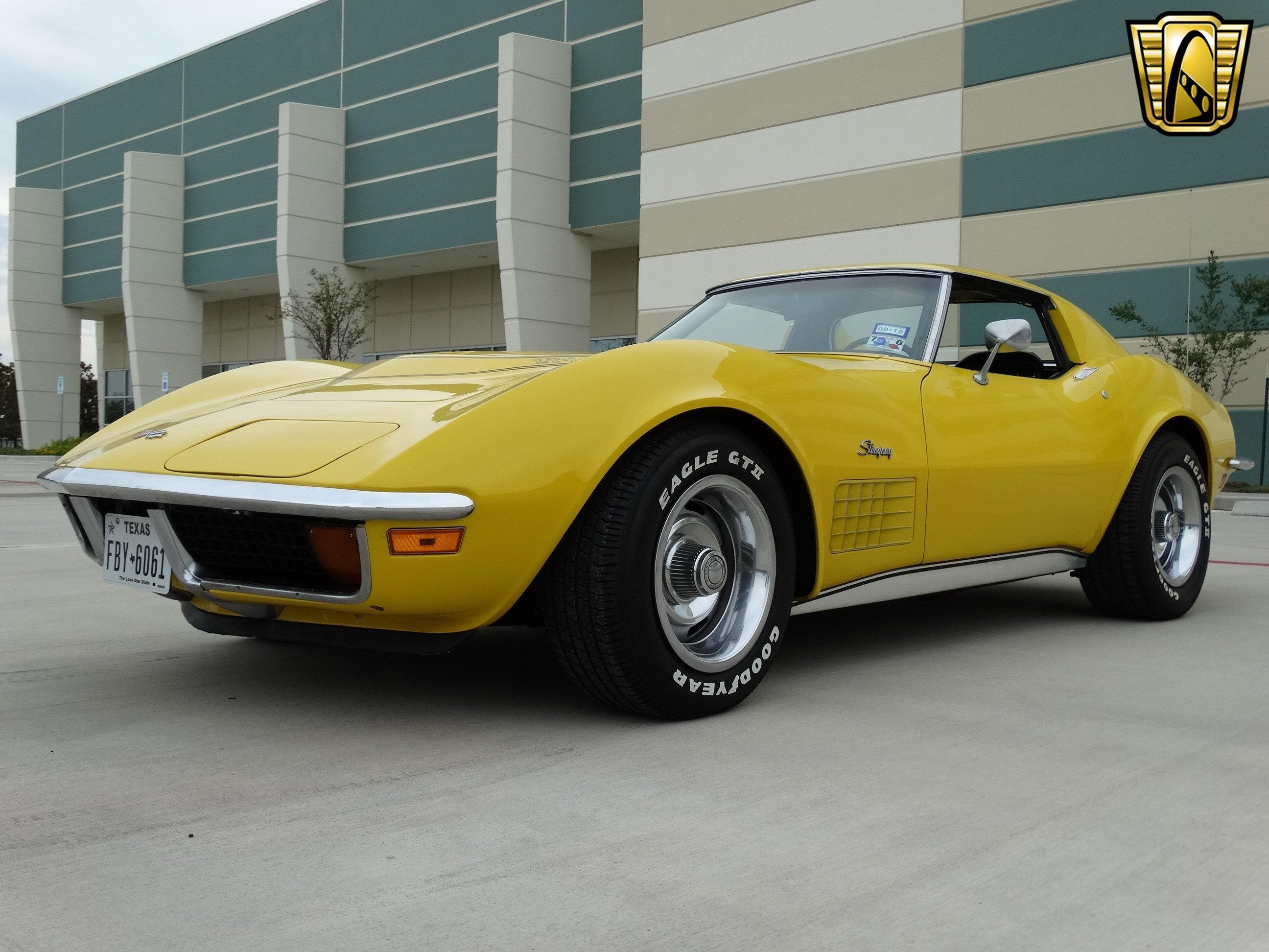 1972, Chevrolet, Chevy, Corvette, Stingray, Yellow, Coupe, Classic, Cars Wallpaper