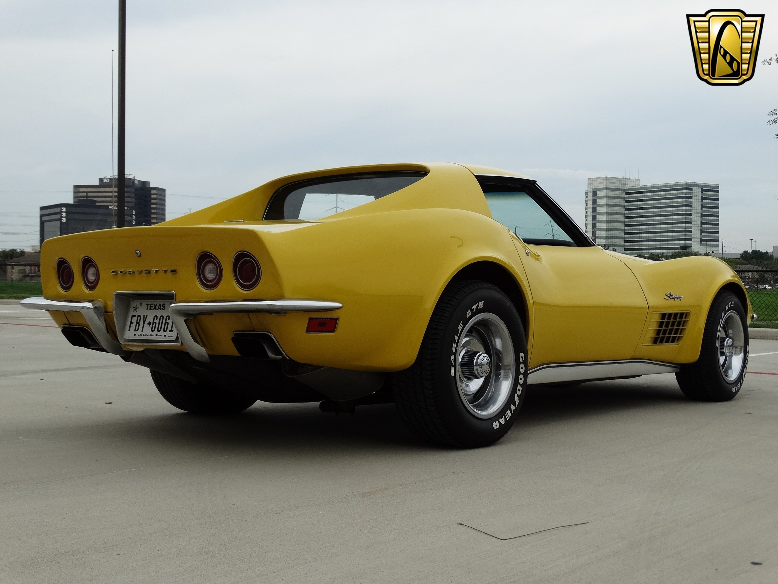 1972, Chevrolet, Chevy, Corvette, Stingray, Yellow, Coupe, Classic, Cars Wallpaper