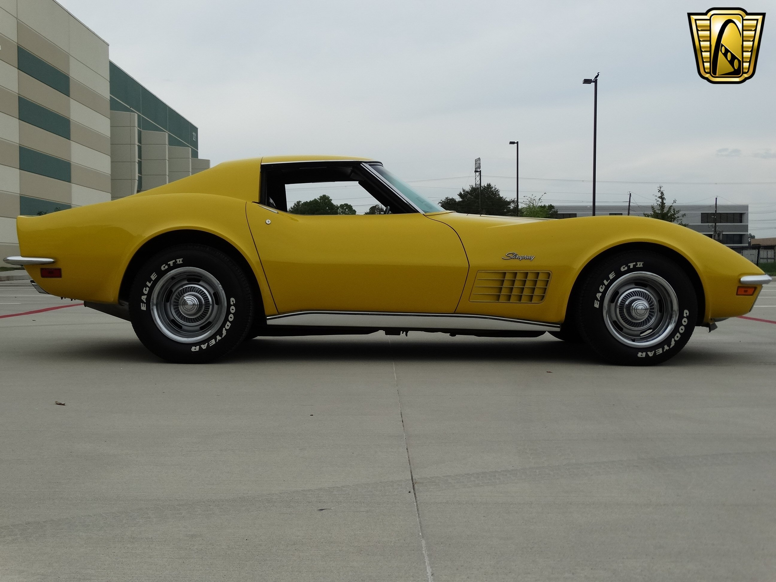 1972, Chevrolet, Chevy, Corvette, Stingray, Yellow, Coupe, Classic, Cars Wallpaper