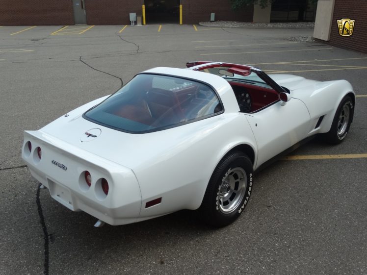 1981,  c3 , Chevrolet, Chevy, Corvette, Coupe, White, Classic, Cars HD Wallpaper Desktop Background
