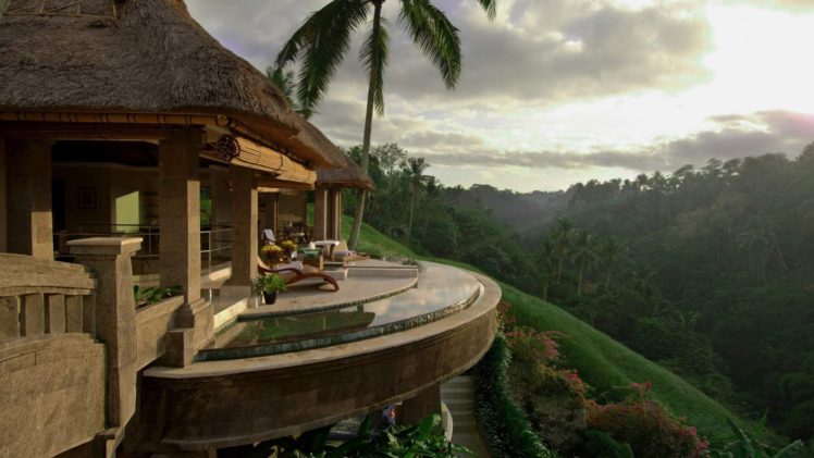 luxury, House, Forest, Peace, Sky, Cloud HD Wallpaper Desktop Background
