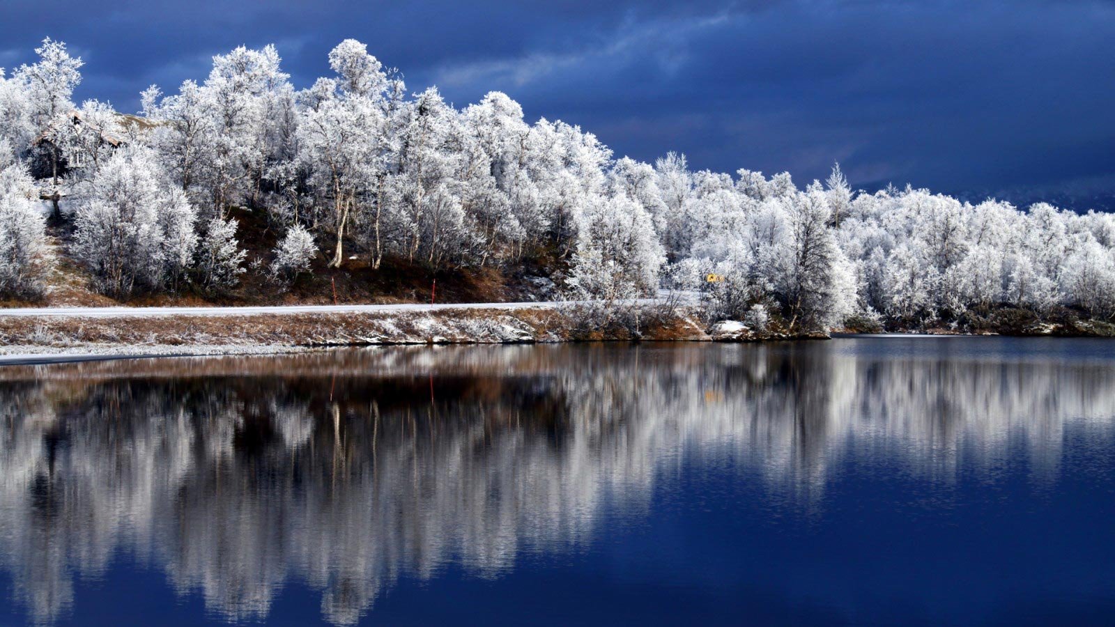 nature, Landscape, Beauty, Beautiful, Sky, Tree, Snow, Winter, Lake, Forest Wallpaper