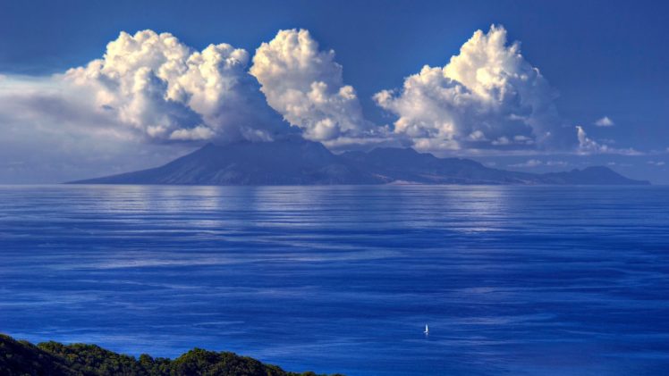 nature, Landscape, Beauty, Beautiful, Sky, Mountain, Sea HD Wallpaper Desktop Background