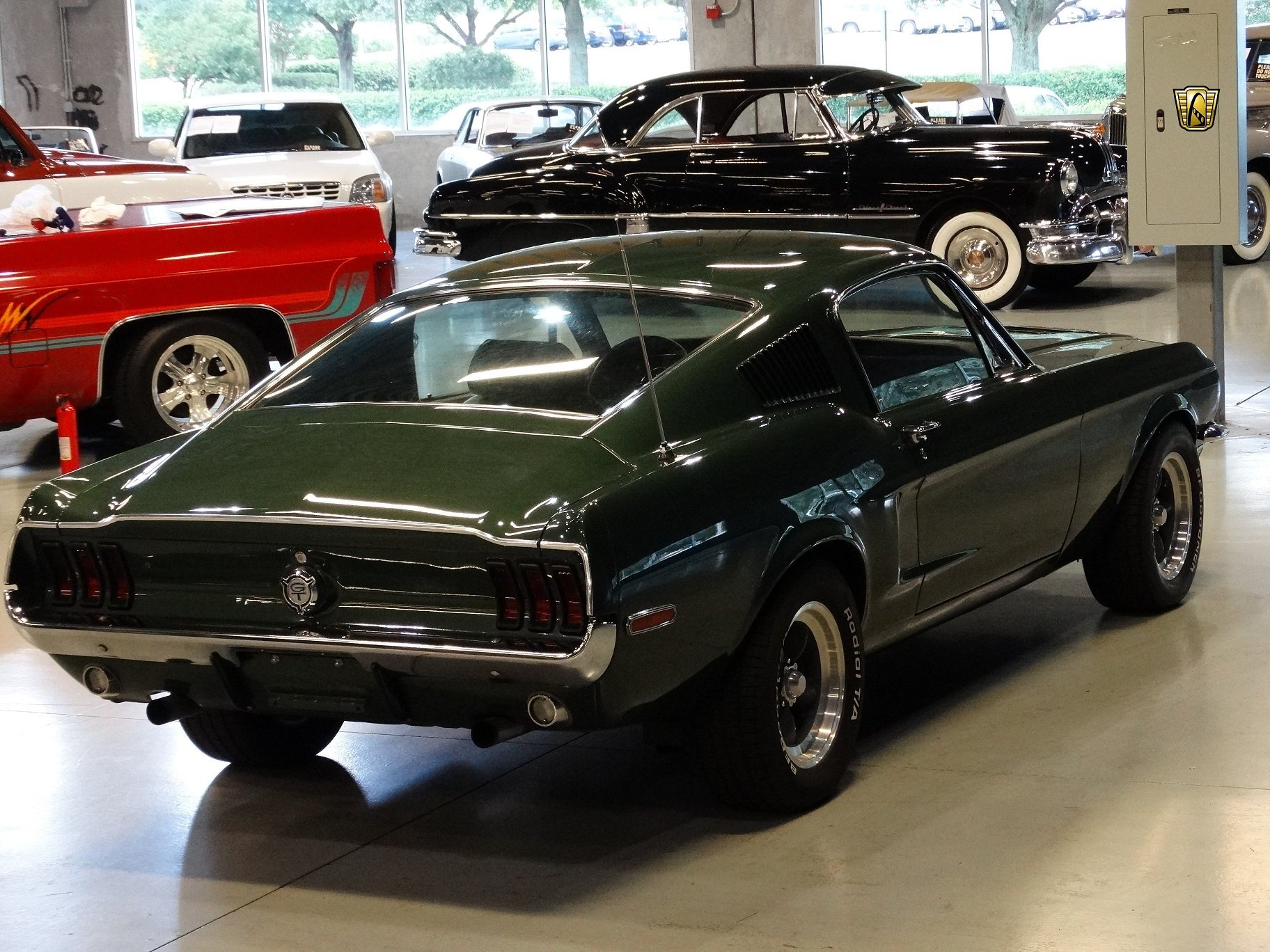 1968, Ford, Mustang, Bullitt, 390, Fastback, Green, Cars, Classic Wallpaper
