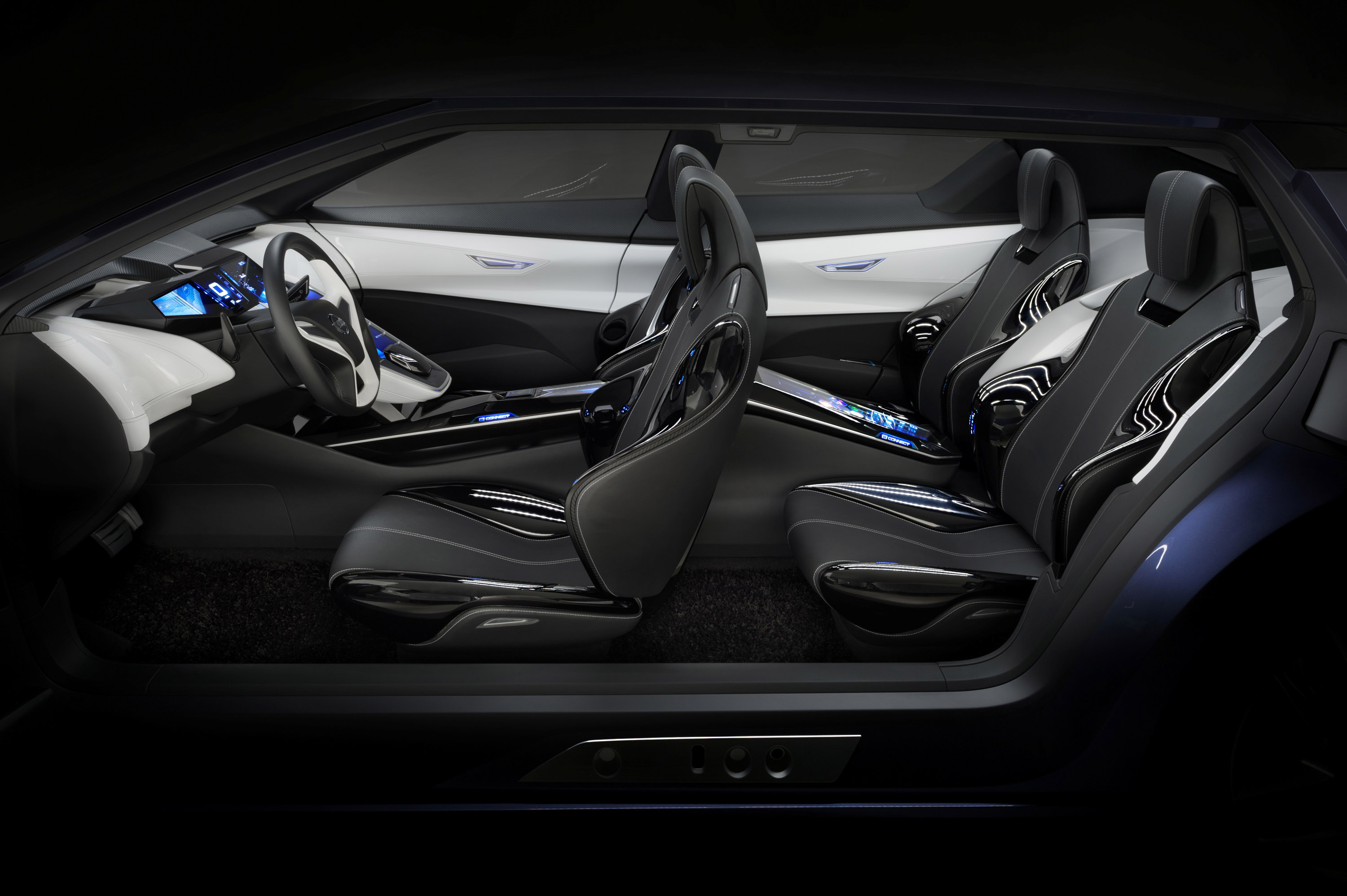 2013, Nissan, Friend me, Concept, Interior Wallpaper