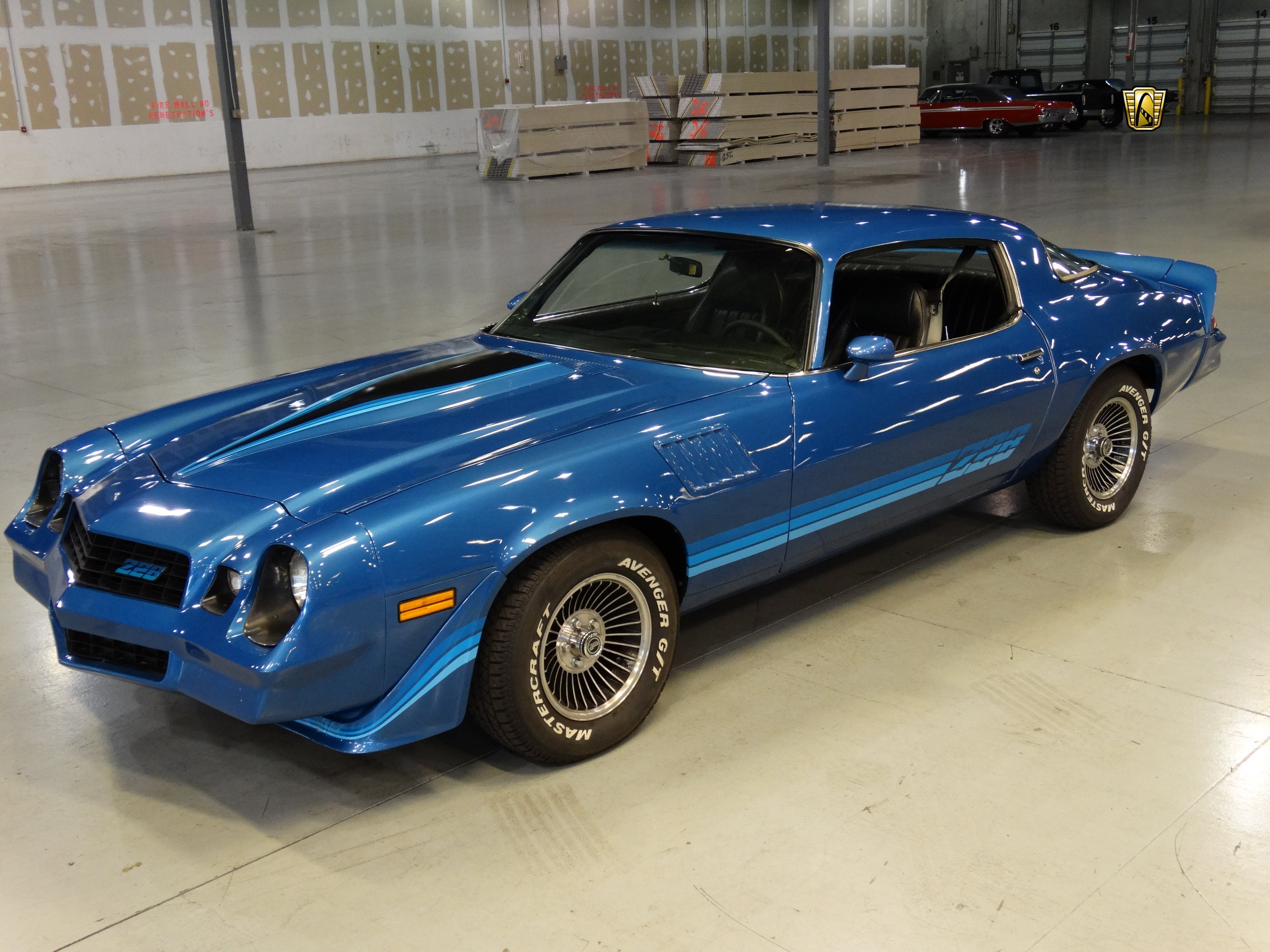 1979, Chevrolet, Camaro, Z 28, Blue, Chevy, Cars, Classic Wallpaper