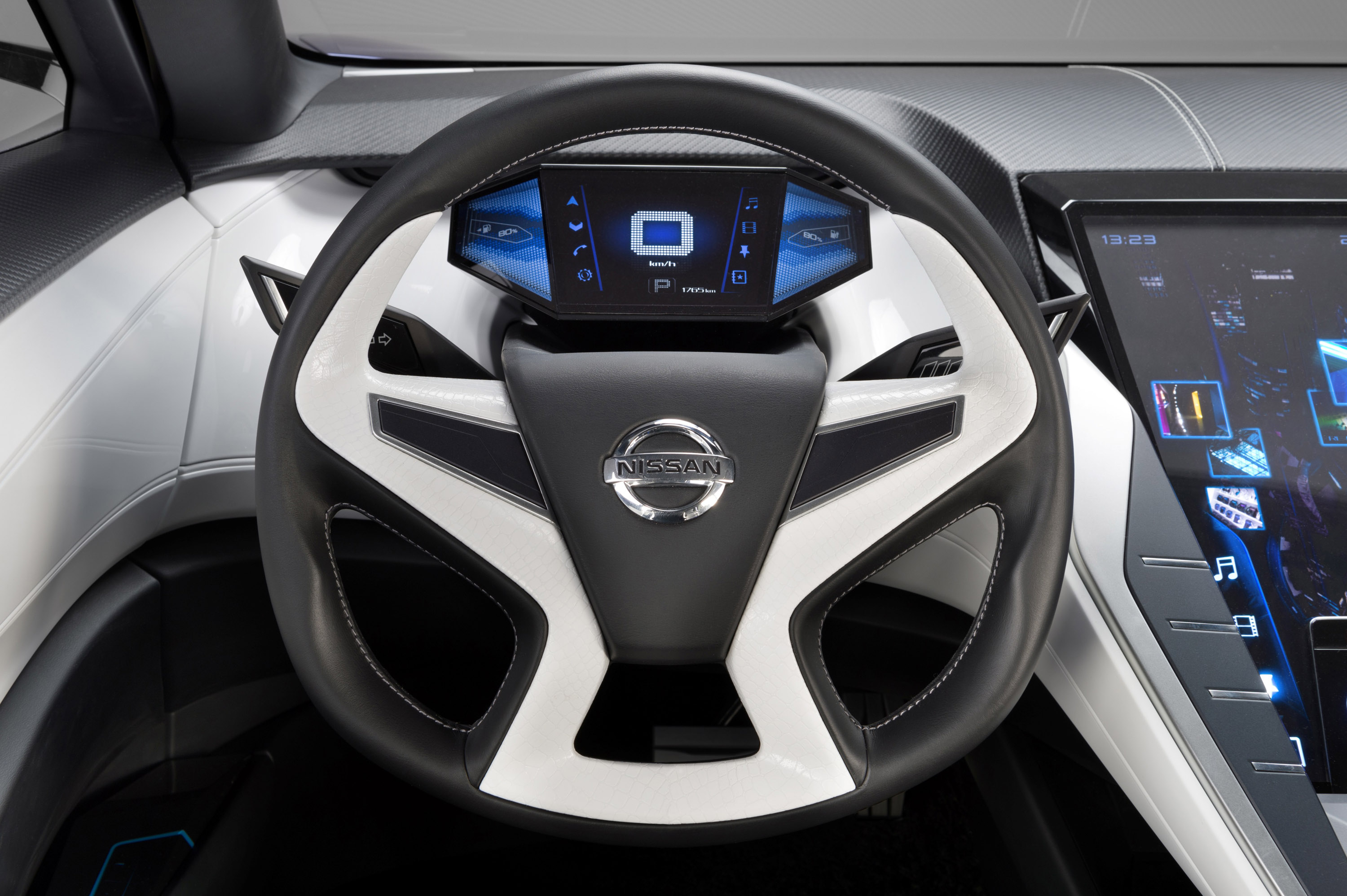 2013, Nissan, Friend me, Concept, Interior, Dash, Steering Wallpaper