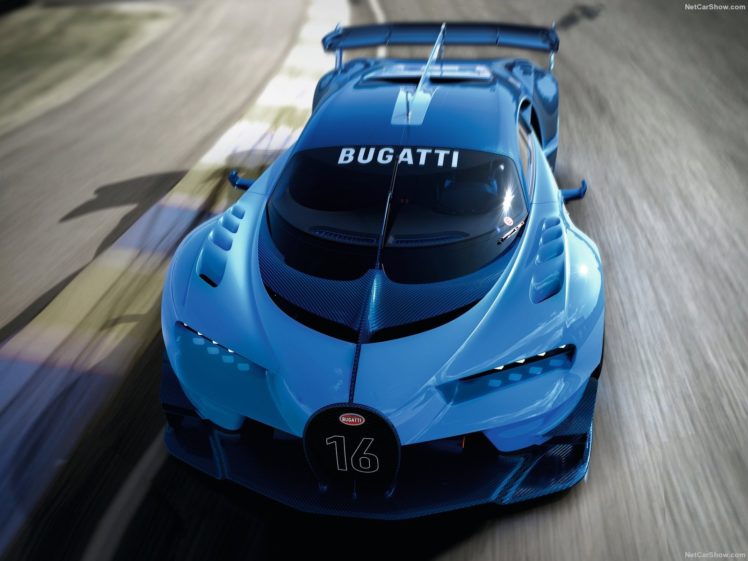 2015, Bugatti, Cars, Concept, Gran, Turismo, Videogames, Vision HD Wallpaper Desktop Background
