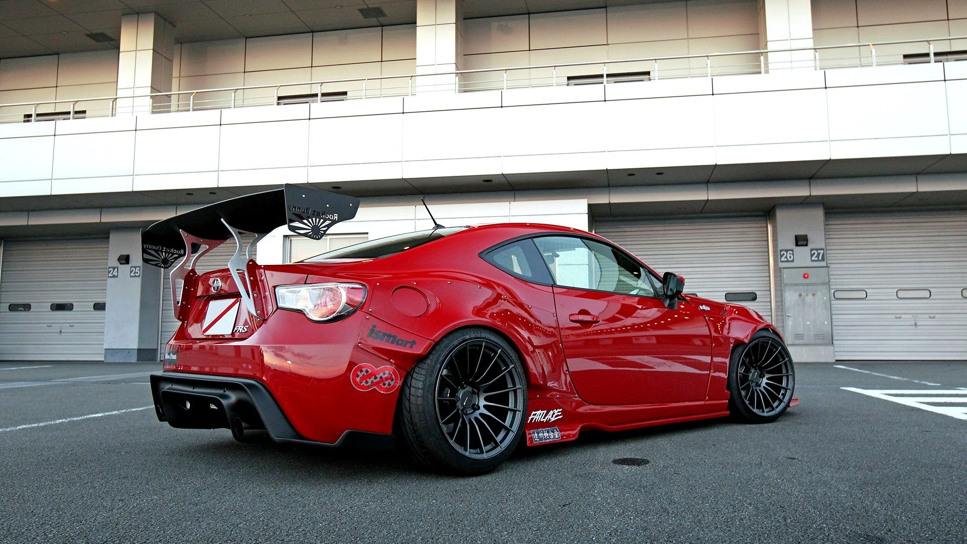 scion, Fr s, Rocket, Bunny, Red, Tuning Wallpaper