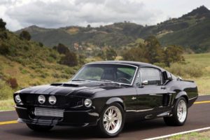 landscapes, Black, Cars, Scenic, Vehicles, Ford, Mustang, Shelby, Gt500