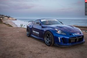 2009, Nissan, 370z, Coupe, Blue, Cars, Modified