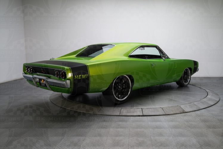1968, Dodge, Charger, Green, Coupe, Cars, Pro, Touring HD Wallpaper Desktop Background