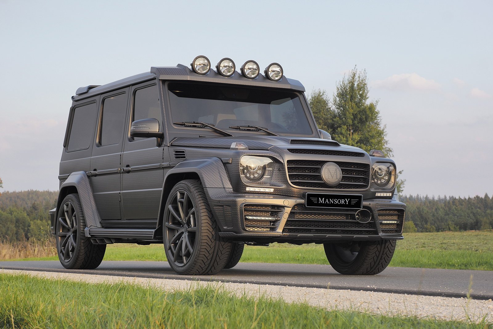 mansory, Mercedes, G63, Amg, Gronos, Black, Edition, Cars, 4x4, Modified, Black Wallpaper
