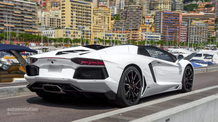 2014, Lamborghini, Aventador, Roadster, Cars, Supercars, White HD Wallpaper Desktop Background
