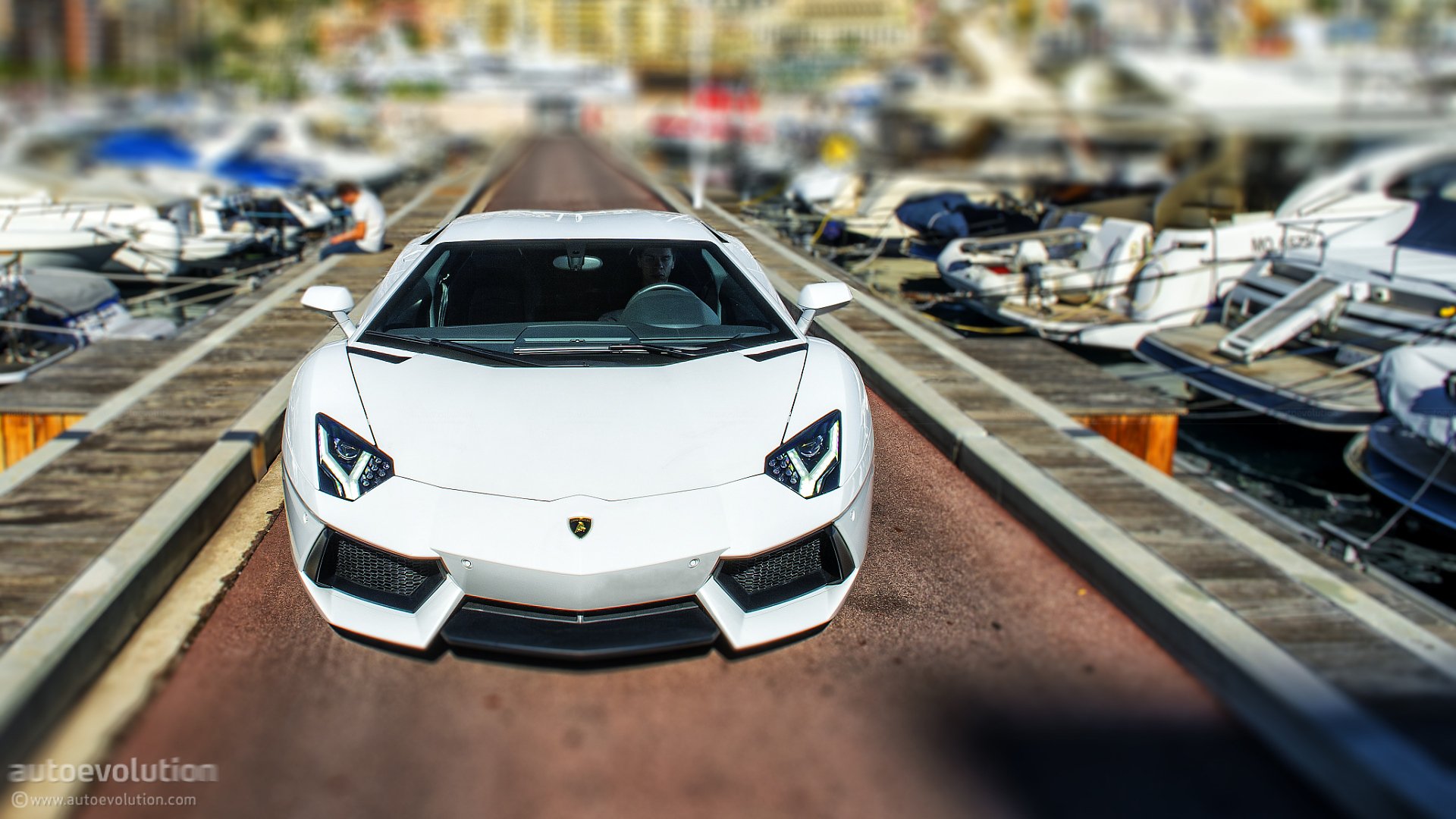 lamborghini, Aventador, Coupe, Cars, Supercars, White Wallpaper