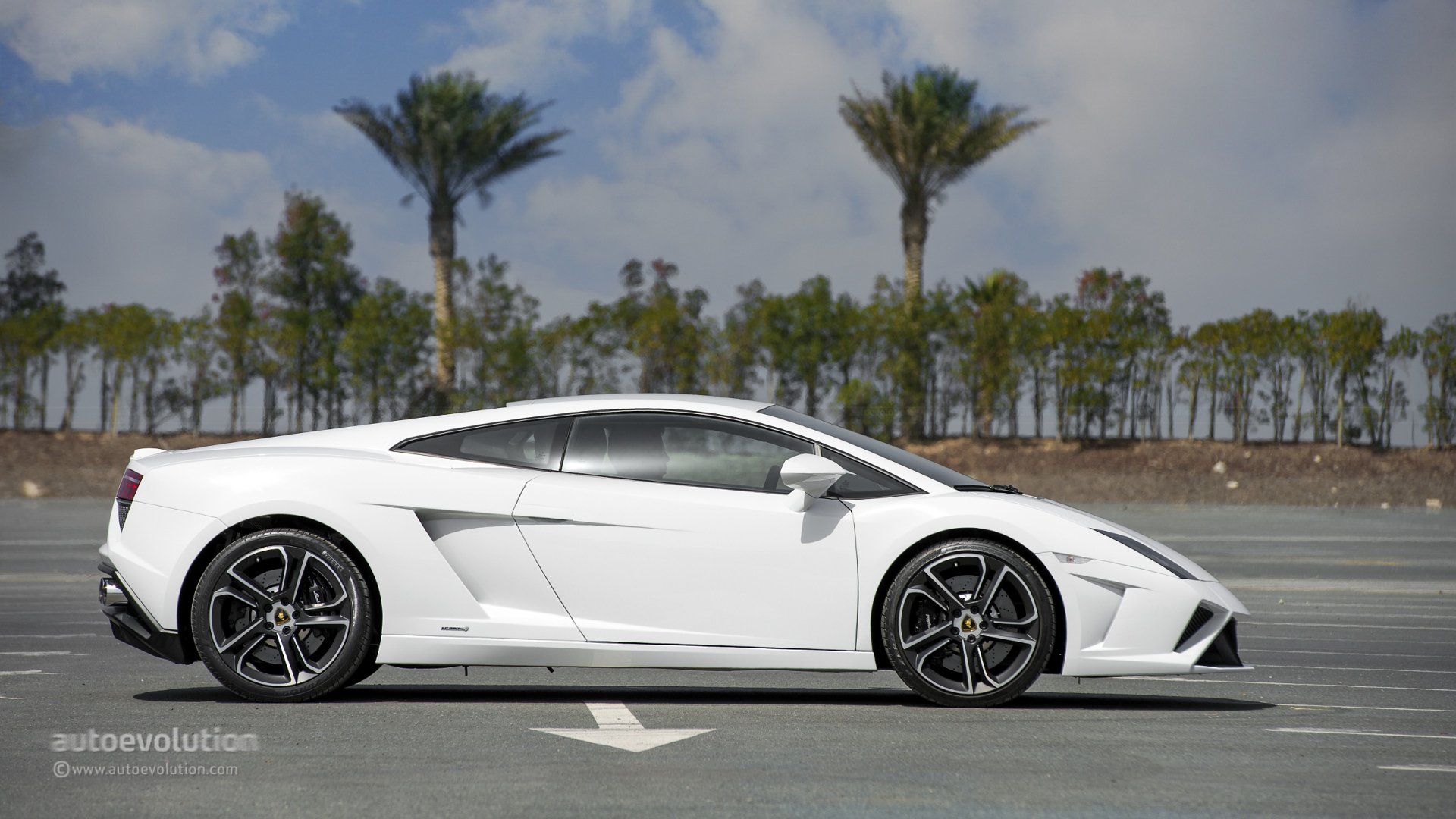 lamborghini, Gallardo, Lp560 4, Coupe, Cars, Supercars, White Wallpaper