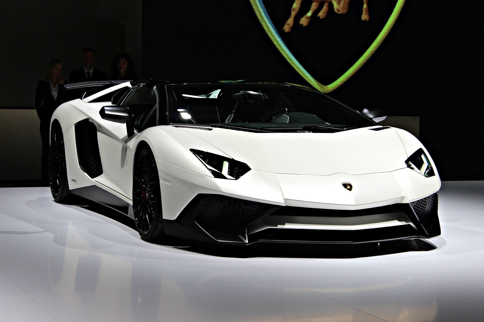 2016, Aventador, White, Lamborghini, Lp750 4, Roadster, Supercar, Superveloce Wallpaper