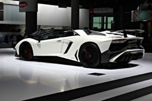 2016, Aventador, White, Lamborghini, Lp750 4, Roadster, Supercar, Superveloce