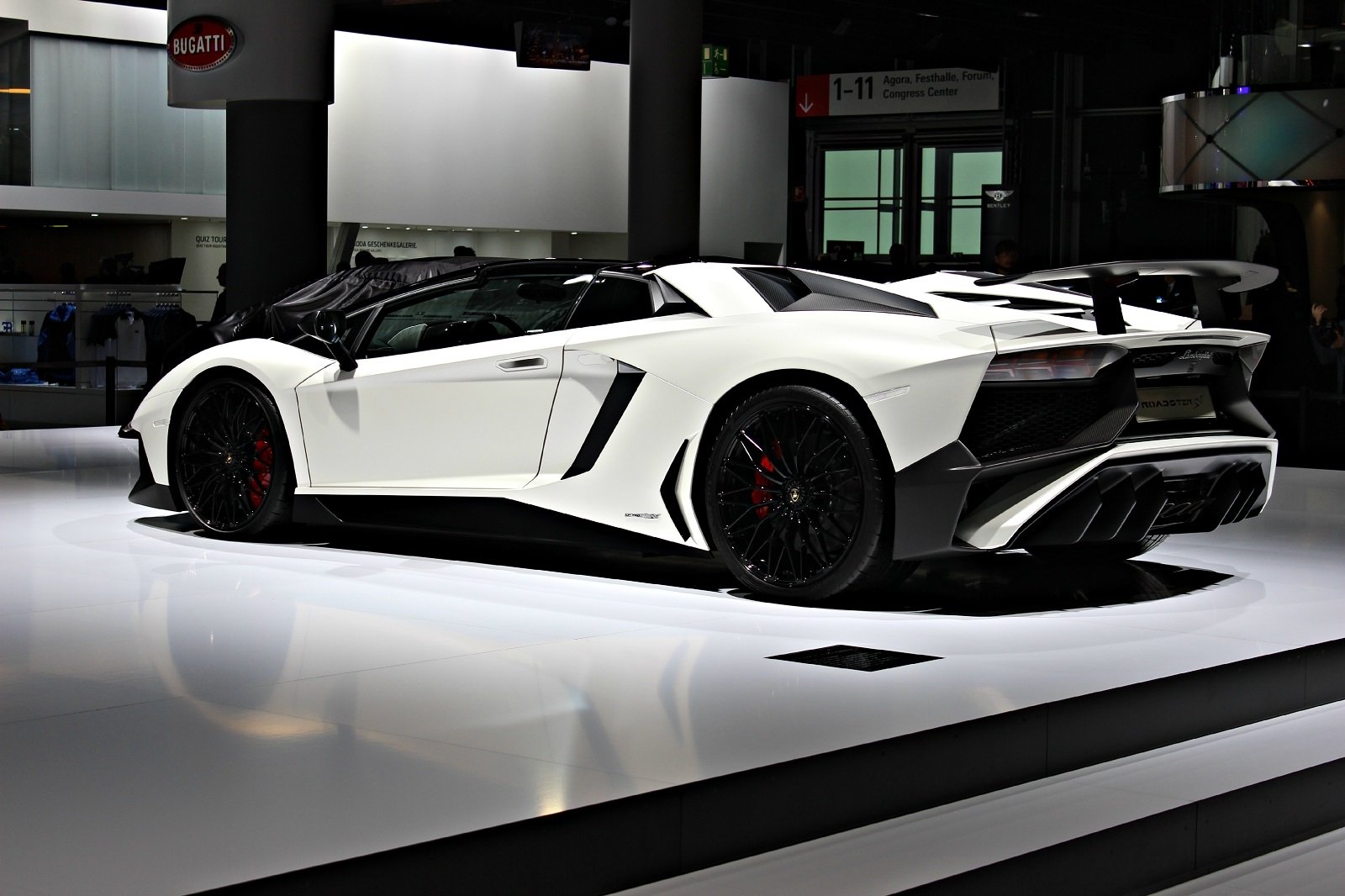 2016, Aventador, White, Lamborghini, Lp750 4, Roadster, Supercar, Superveloce Wallpaper