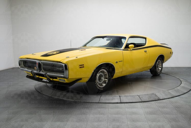 1971, Dodge, Charger, Super, Bee, Cars, Coupe, Yellow HD Wallpaper Desktop Background
