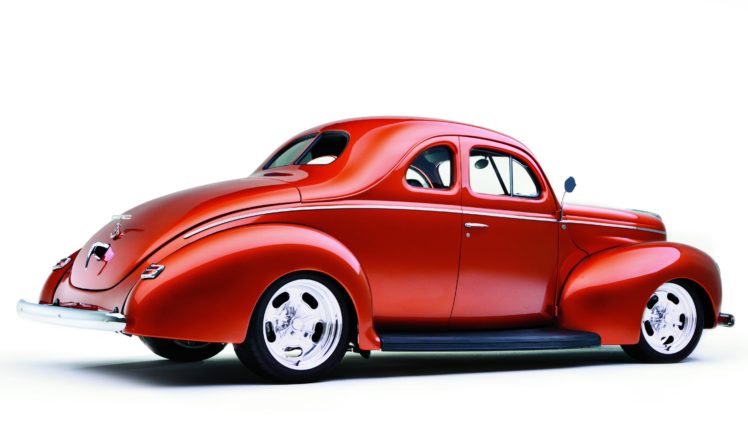 1940, Ford, Deluxe, Coupe, Street, Rod, Hot, Classic, Old, Usa,  02 HD Wallpaper Desktop Background