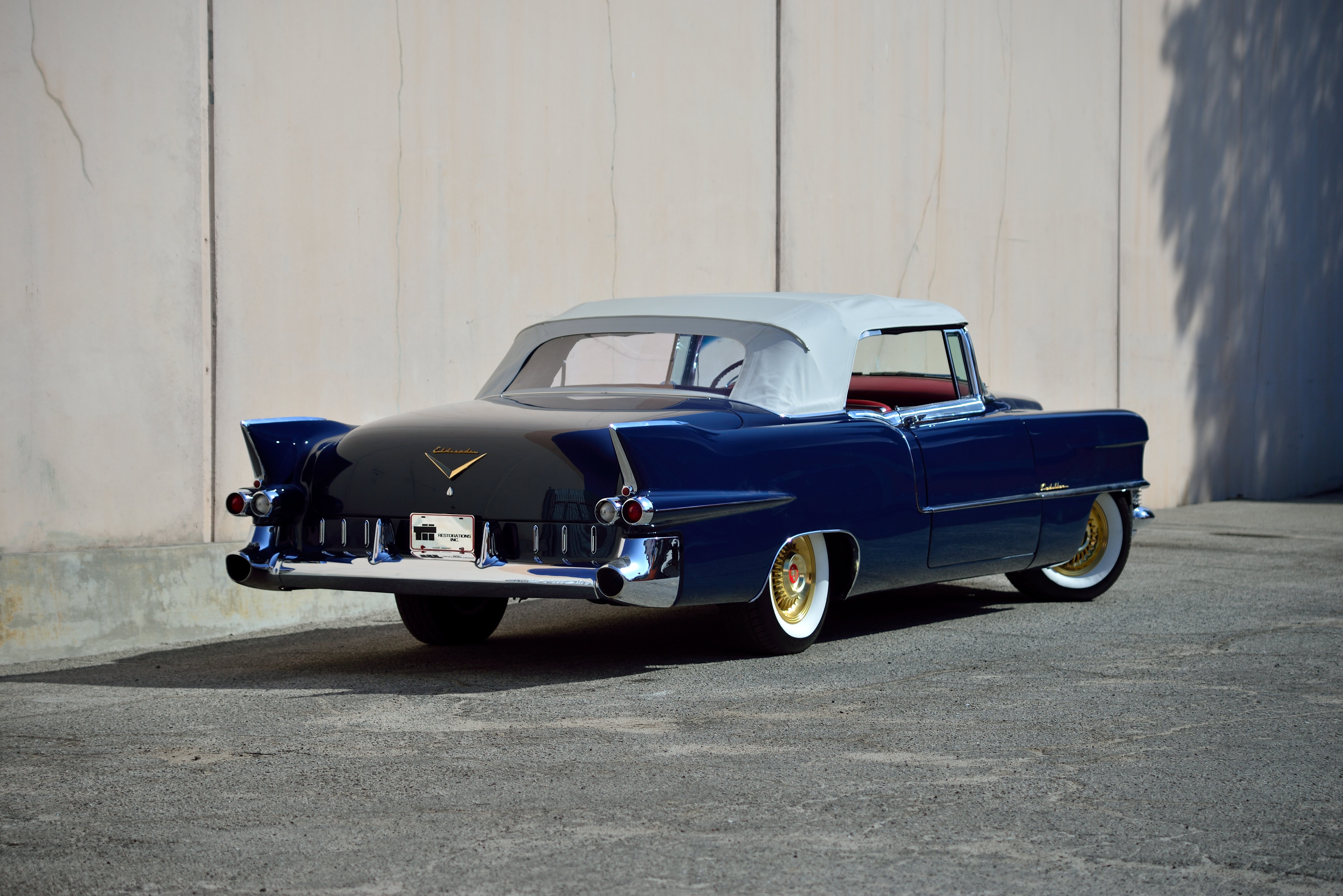 1955, Cadillac, Eldorado, Convertible, Classic, Old, Vintage, Retro, Original, Usa,  03 Wallpaper