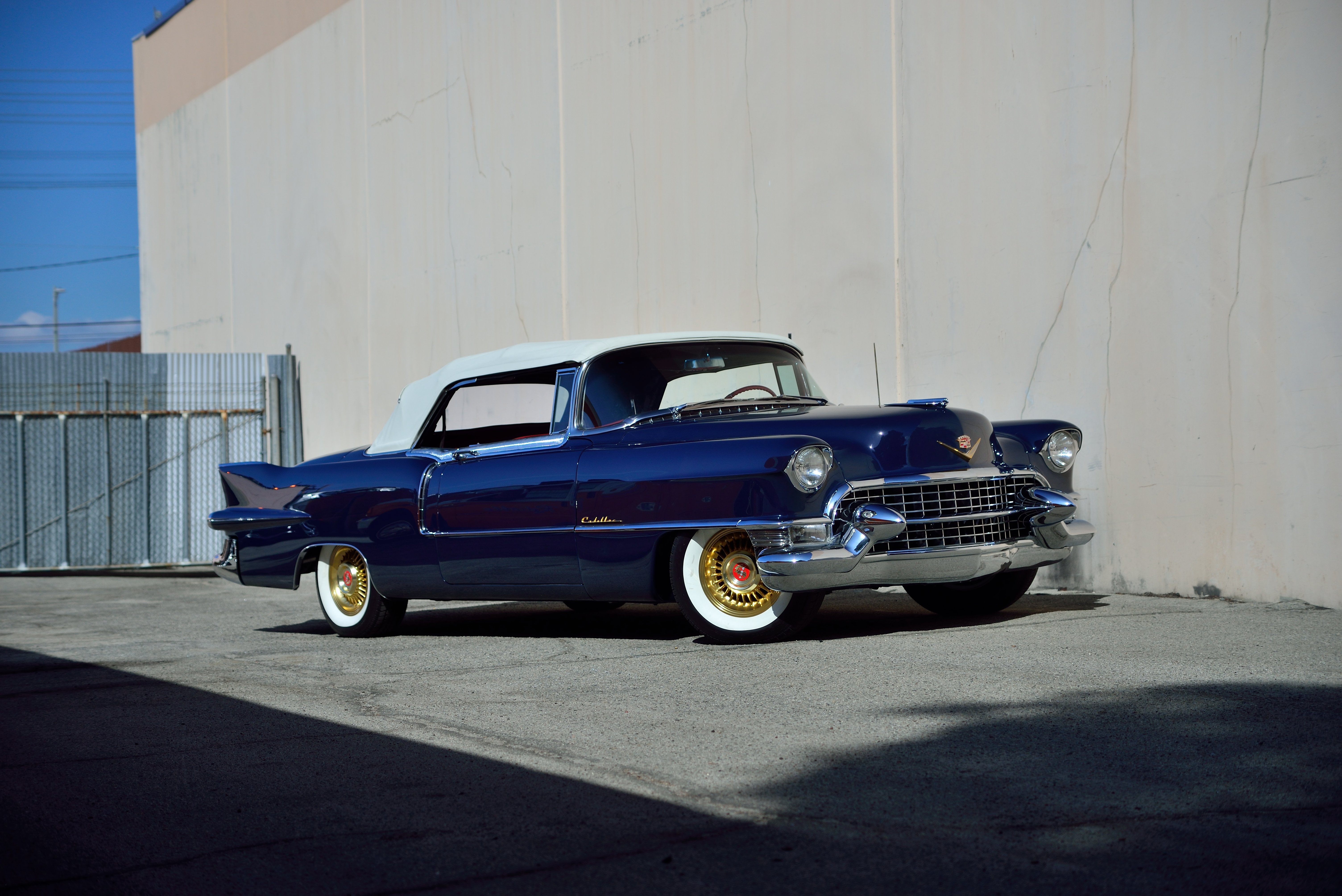 1955, Cadillac, Eldorado, Convertible, Classic, Old, Vintage, Retro, Original, Usa,  08 Wallpaper