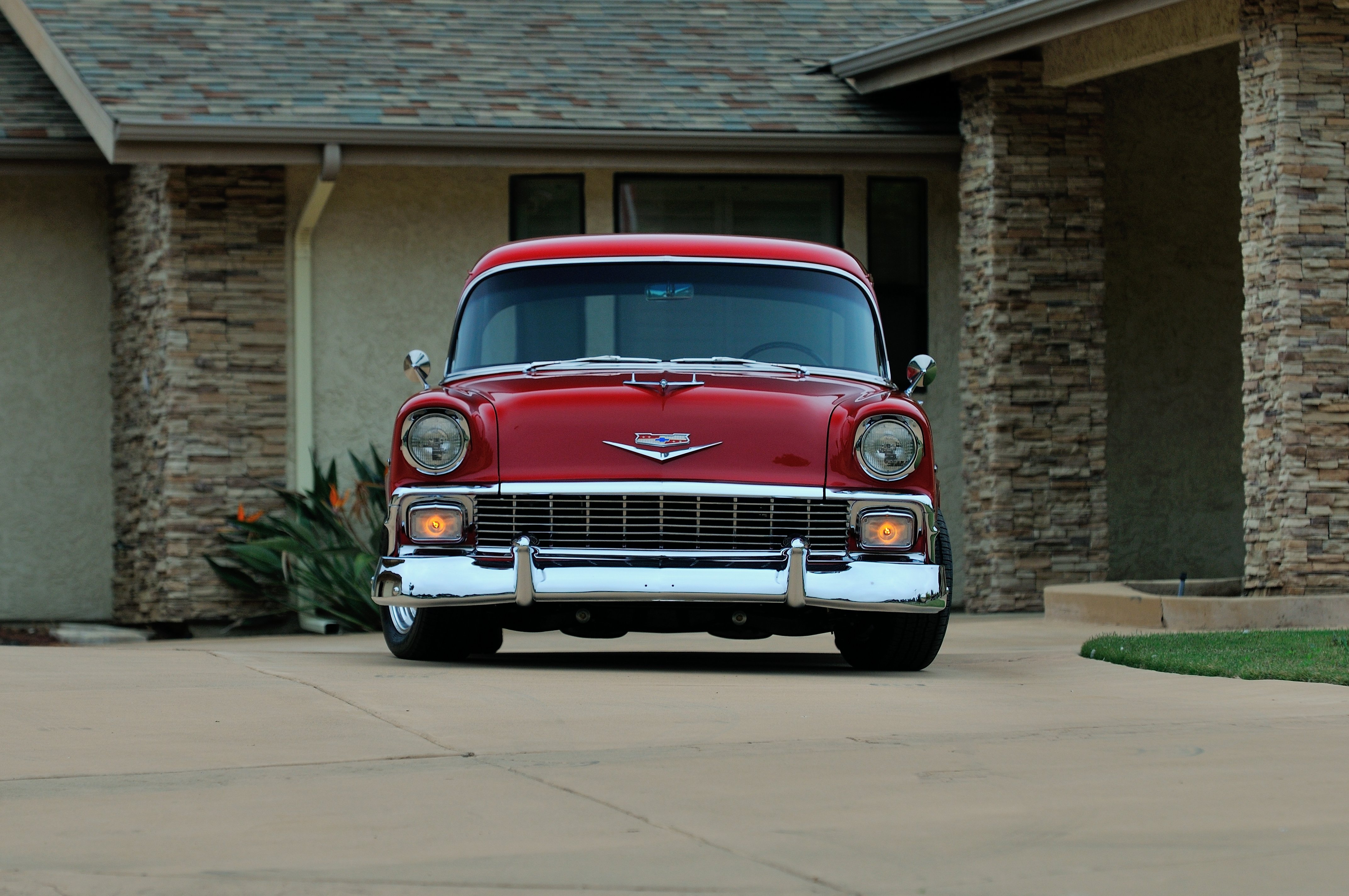 1956, Chevrolet, Chevy, 210, Coupe, Resto, Mod, Cruiser, Streetrod, Street, Rod, Usa,  07 Wallpaper