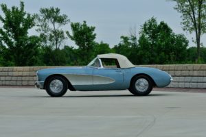 1956, Chevrolet, Corvette, Convertible, Classic, Old, Retro, Vintage, Sport, Usa,  02