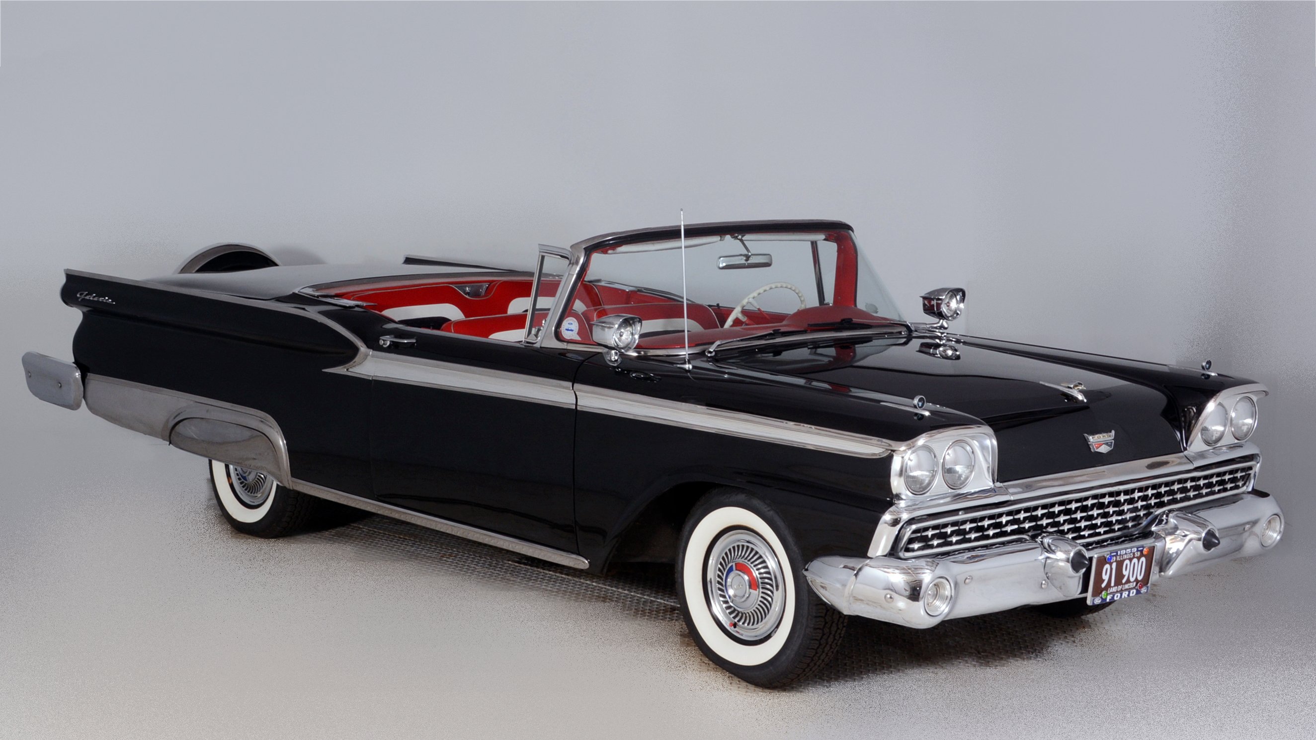 1959, Ford, Fairlane, 500, Skyliner, Convertible, Classic, Old, Vintage, Old, Original, Usa,  01 Wallpaper