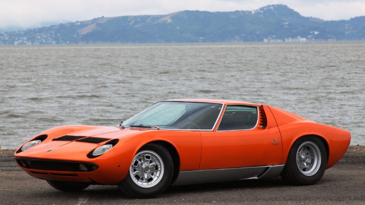 1969, Lamborghini, Miura, P400 s, Exotic, Classic, Supercar, Italy,  03 HD Wallpaper Desktop Background