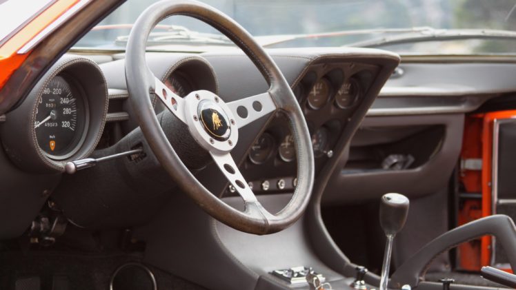 1969, Lamborghini, Miura, P400 s, Exotic, Classic, Supercar, Italy,  05 HD Wallpaper Desktop Background