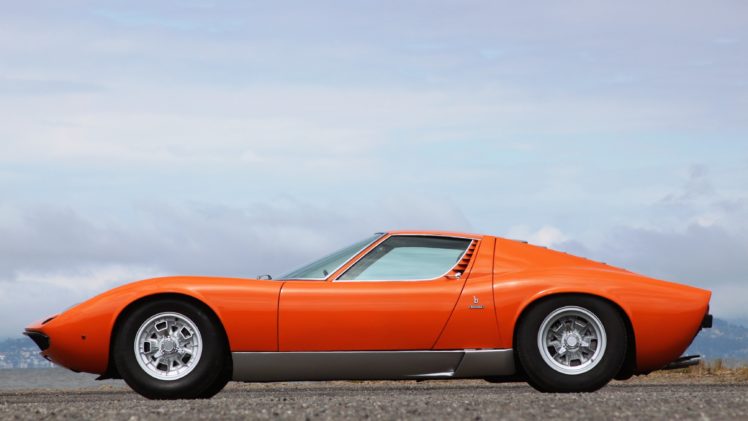 1969, Lamborghini, Miura, P400 s, Exotic, Classic, Supercar, Italy,  07 HD Wallpaper Desktop Background