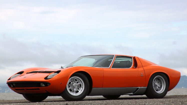 1969, Lamborghini, Miura, P400 s, Exotic, Classic, Supercar, Italy,  13 HD Wallpaper Desktop Background