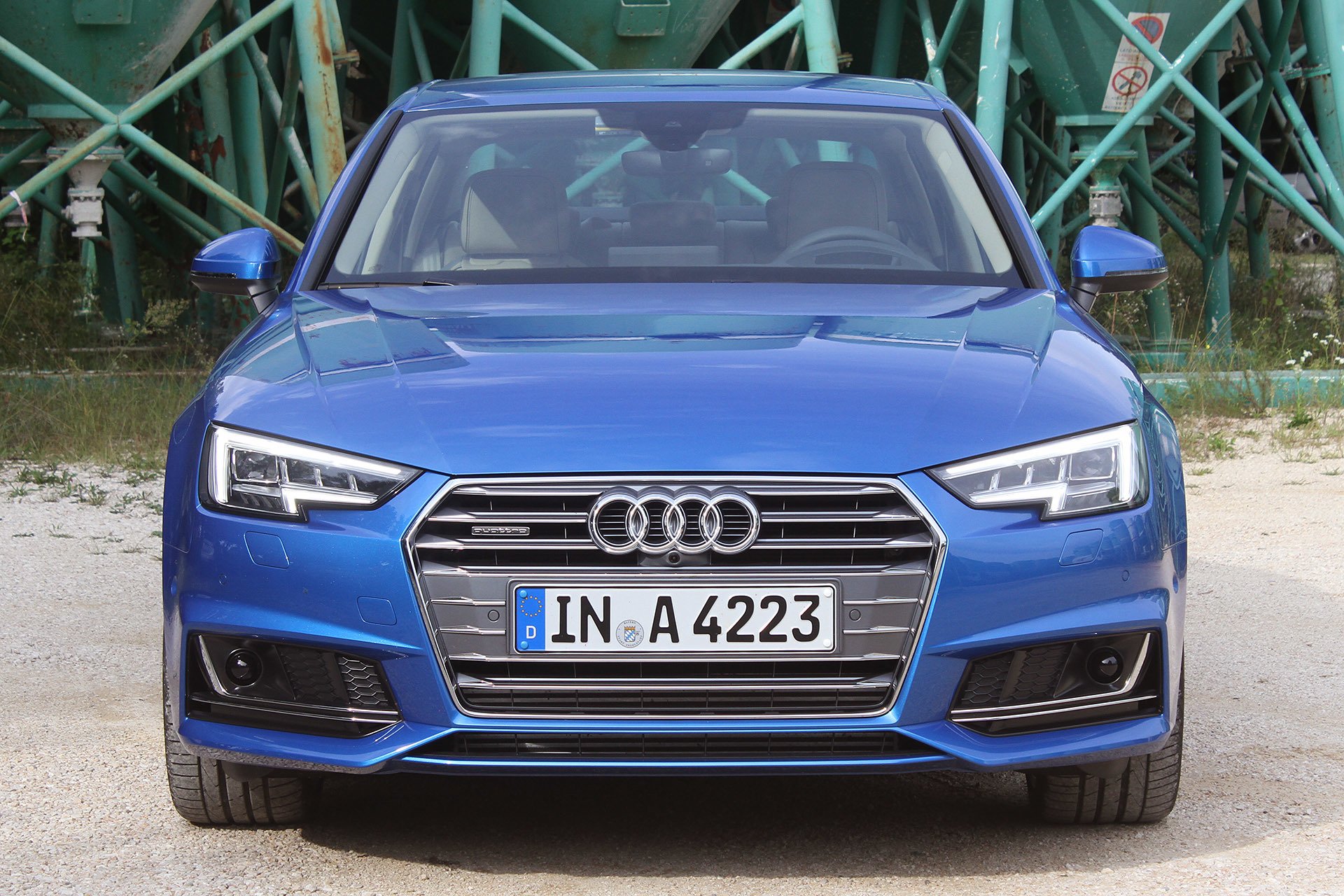 audi a4, Cars, Sedan, 2016, Blue Wallpaper