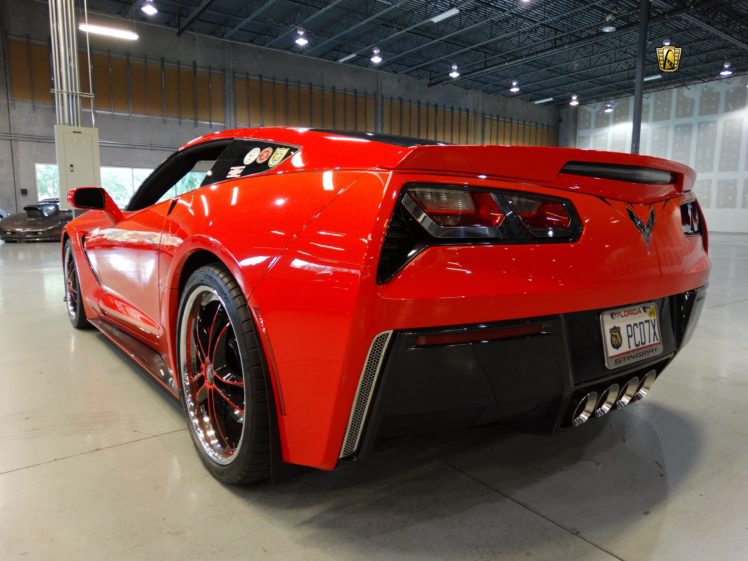 2014, Chevrolet, Corvette, 3 lt, Z51, Stingray, Cars, Coupe, Red HD Wallpaper Desktop Background