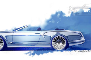 2012, Bentley, Mulsanne, Convertible, Concept