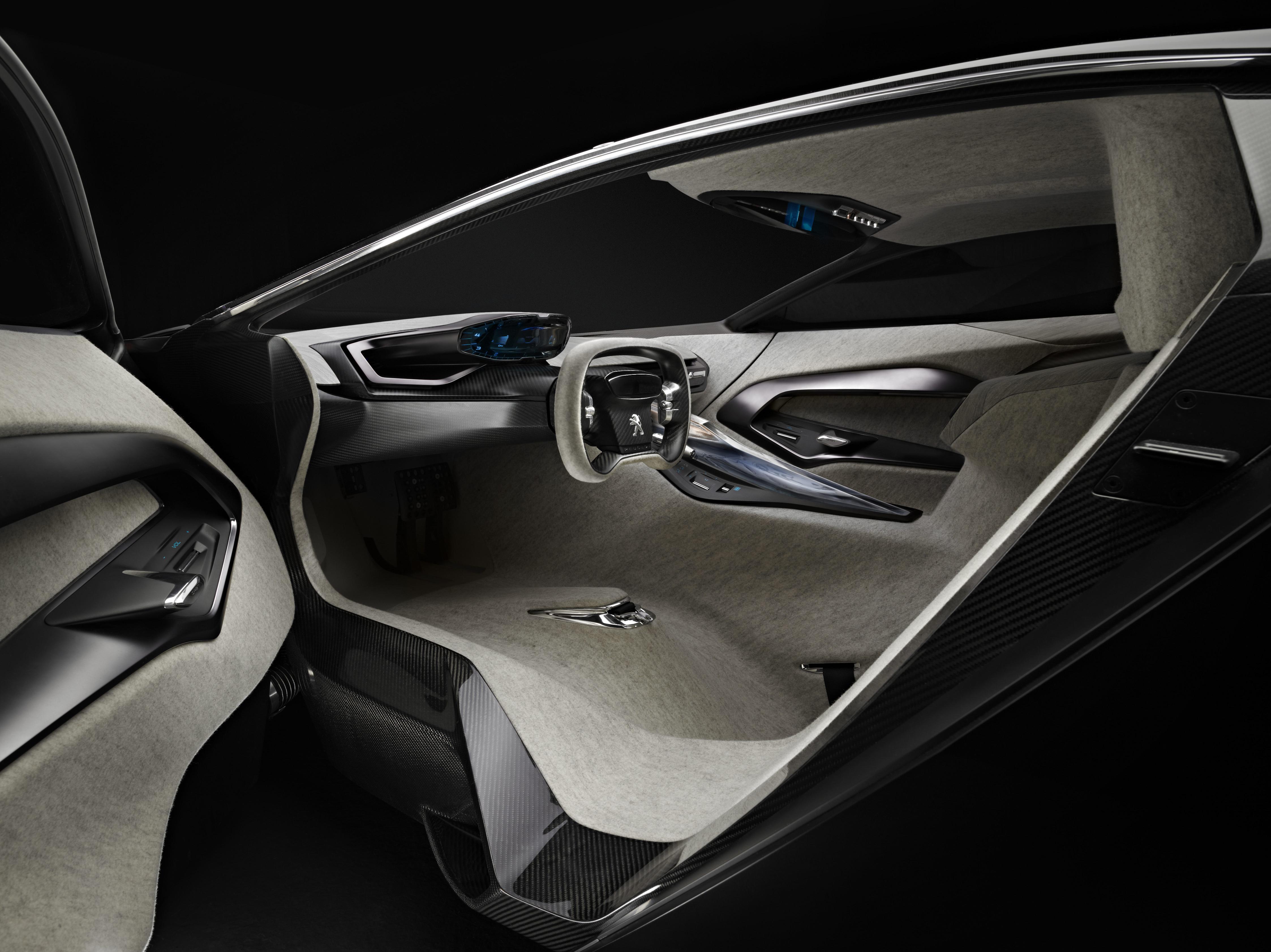 2012, Peugeot, Onyx, Concept, Supercars, Supercar, Interior Wallpaper