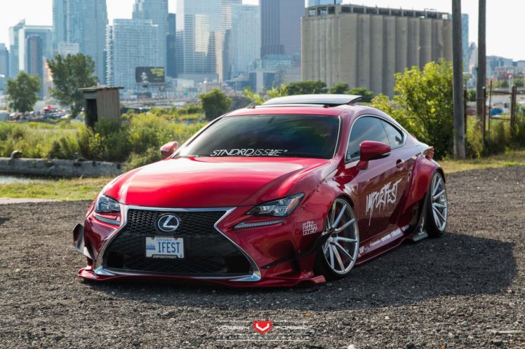 rocket, Bunny, Lexus rc, Vossen, Wheels, Coupe, Cars, Modified HD Wallpaper Desktop Background