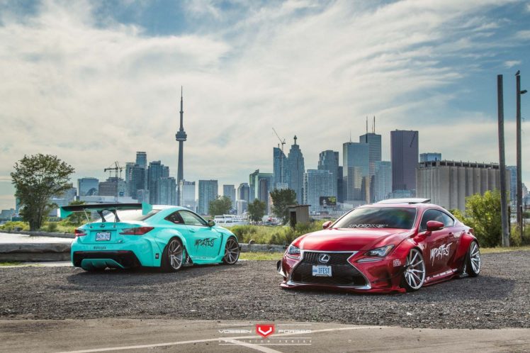 rocket, Bunny, Lexus rc, Vossen, Wheels, Coupe, Cars, Modified HD Wallpaper Desktop Background