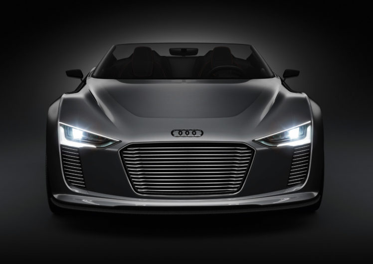 2010, Audi, E tron, Spyder, Concept HD Wallpaper Desktop Background