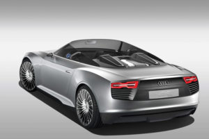 2010, Audi, E tron, Spyder, Concept