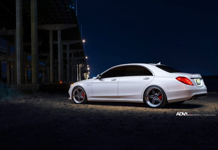 adv1, Wheels, Mercedes, S63, Amg, Sedan, White HD Wallpaper Desktop Background