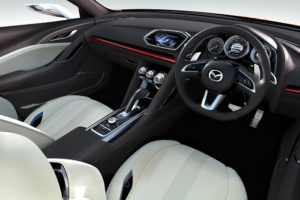 2011, Mazda, Takeri, Saloon, Concept, Interior, Dash, Steering