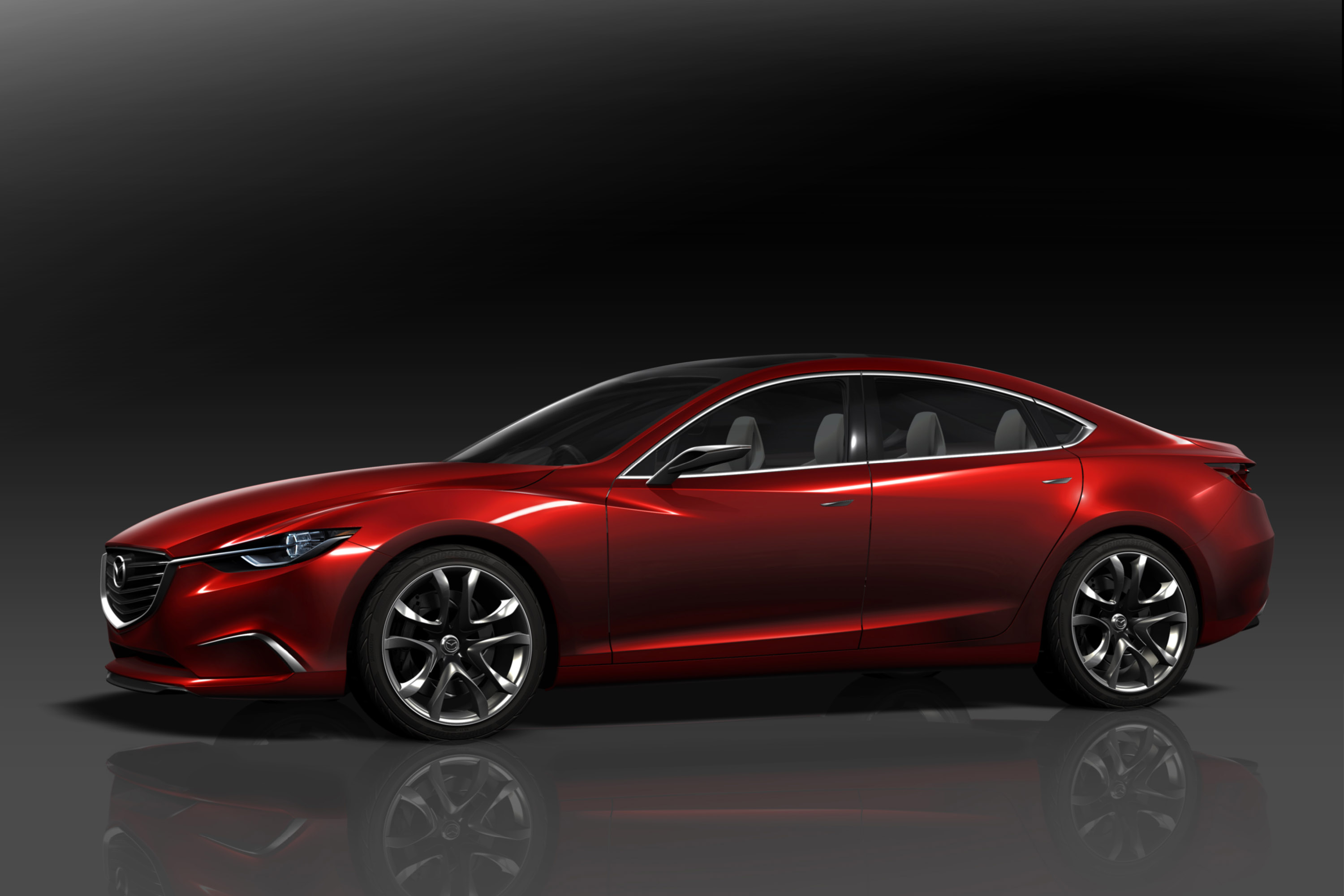 2011, Mazda, Takeri, Saloon, Concept Wallpaper