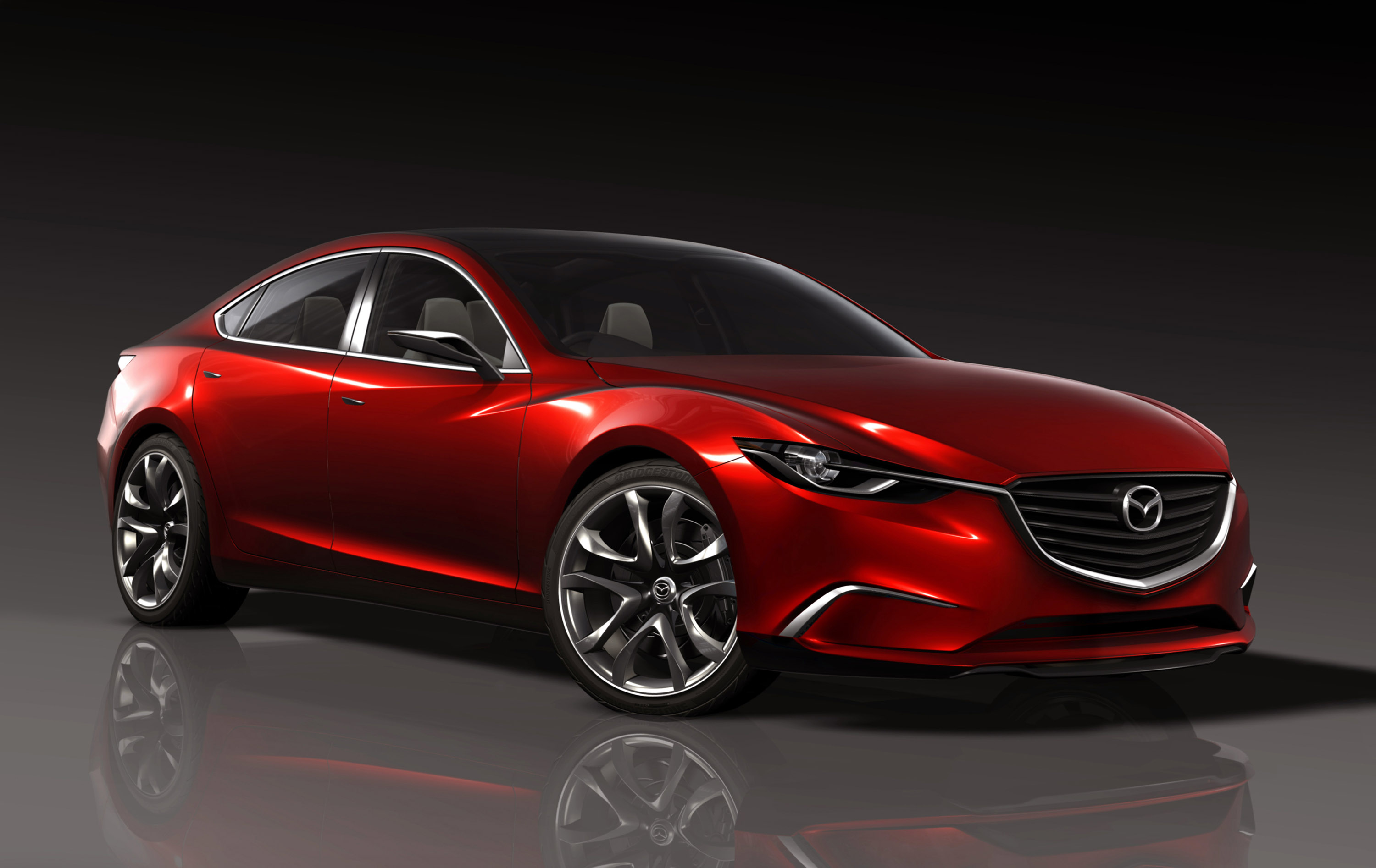 2011, Mazda, Takeri, Saloon, Concept Wallpaper